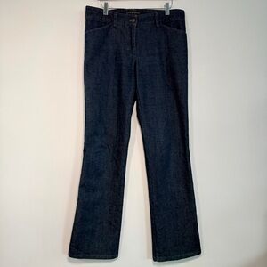 Shin Choi Deep Indigo Blue Boot Cut Women’s Jeans Size 8